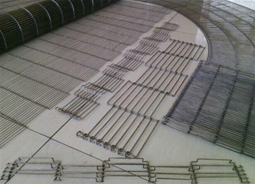 巧克力涂層乙型網(wǎng)帶 不銹鋼一字網(wǎng)